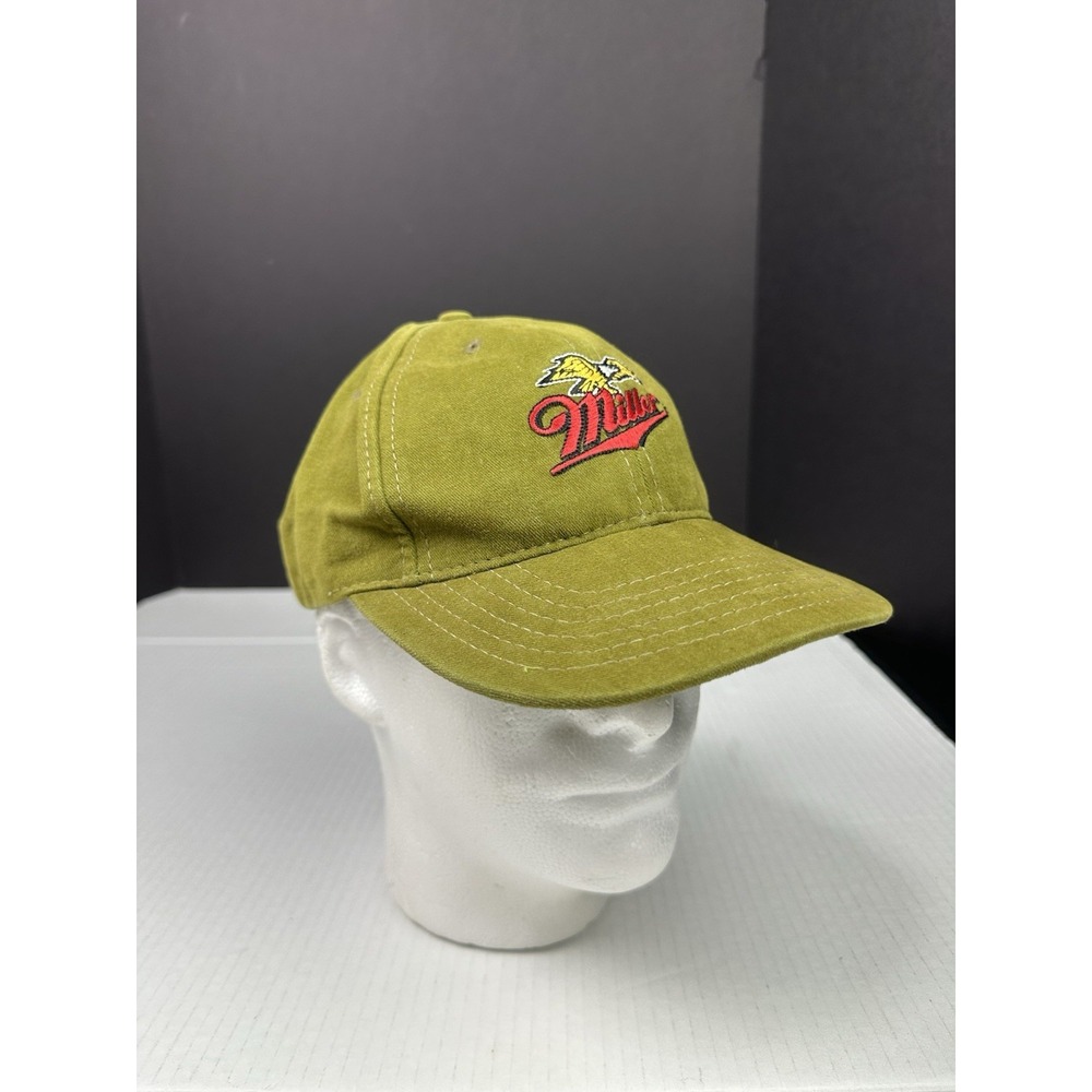 American Needle Miller High Life Beer Trucker Dad Hat Cap Adjustable Strapback